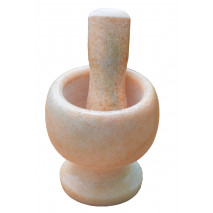 Mortar and Pestle-Marble morter and pestle (crusher)